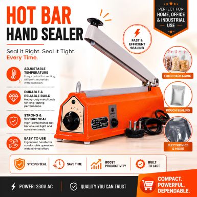Hot bar hand sealer